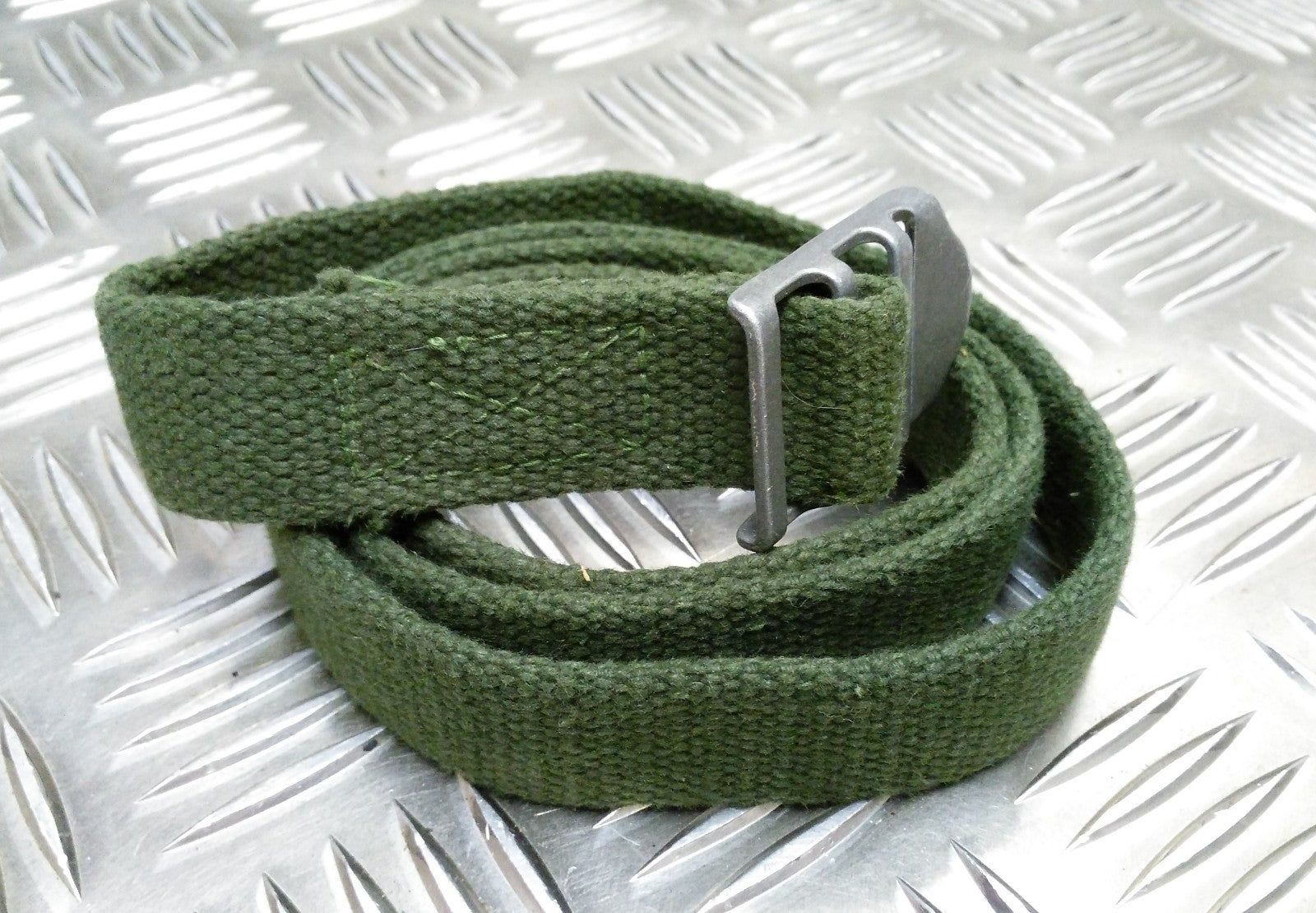 Genuine Vintage Issue Green Canvas Webbing Issued Utility Pack Strap