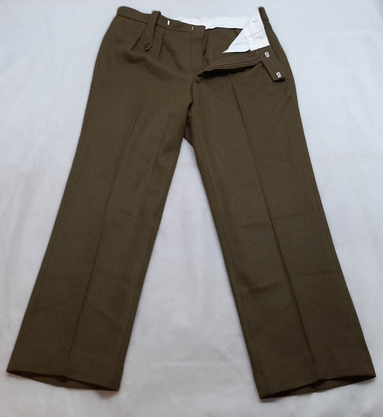 No2 Officer's Trousers British Army Belt Loop Old Pattern Uniform Dress W36"