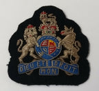 Genuine Vintage British Silver Warrant Officer Class 1 Badge