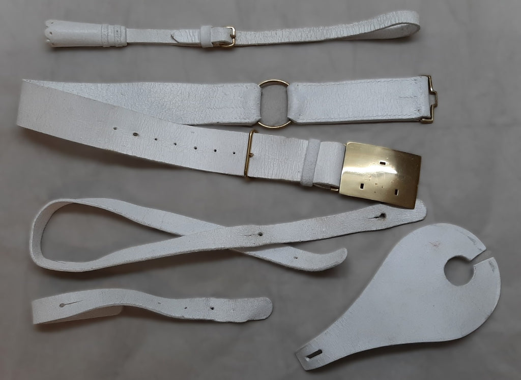 Cavalry Belt Buff Leather HCav Set Knot Hilt & Strap British