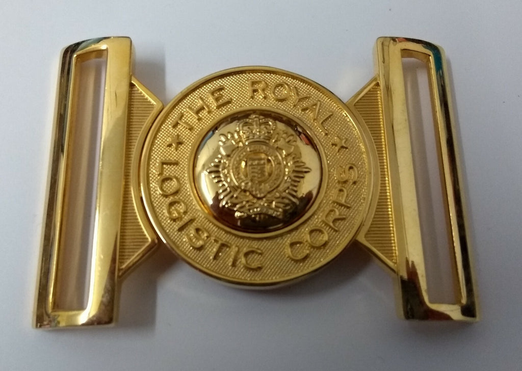 RLC Stable Belt Buckle Genuine British Army Royal Logistic Corps Insignia