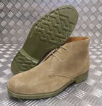 Genuine British Army Issue Soldier Desert Nubuck Suede DMS Sole Ankle Boots