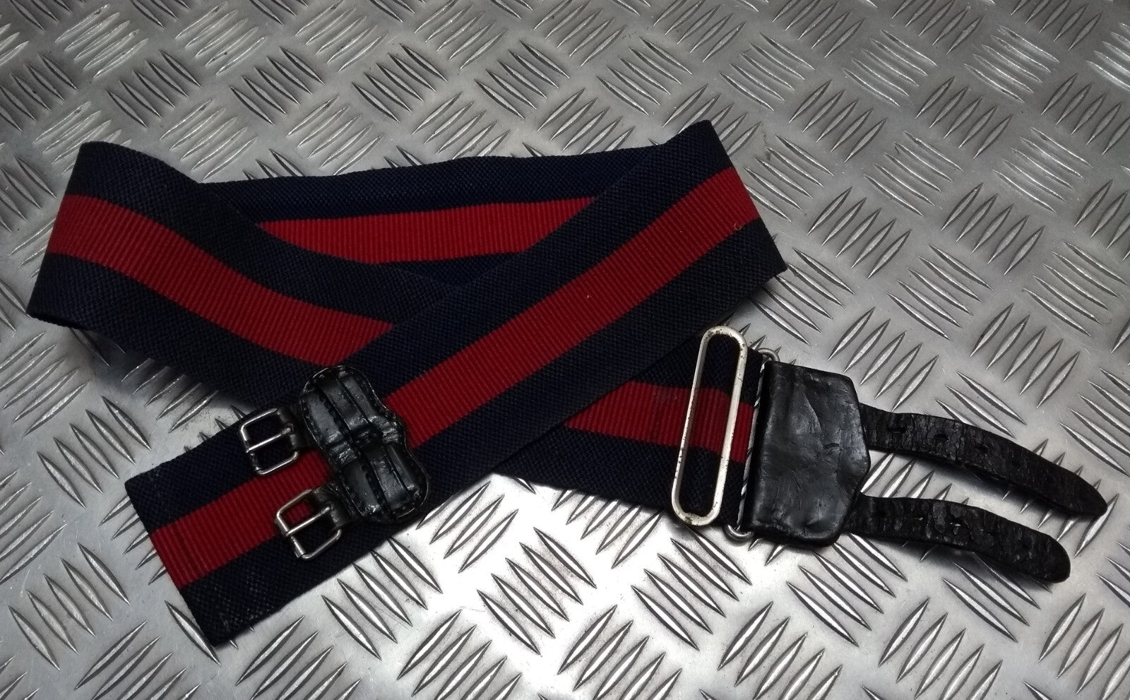 Household Division Stable Belt British Issue Double Leather Strap 39" 75mm