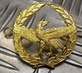 Zambian AF Eagle Metal Hat Badge - NEW