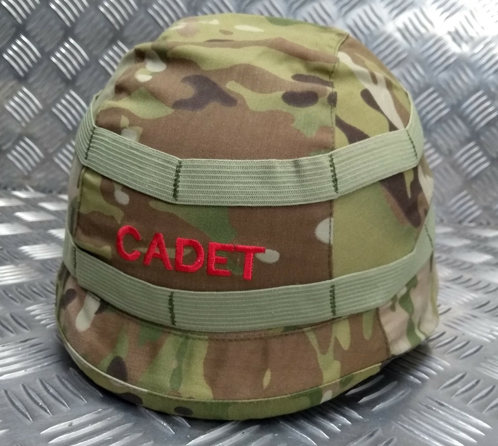 MTP Helmet Cover British Cadet Type Elasticated One Size Multi-Cam NEW