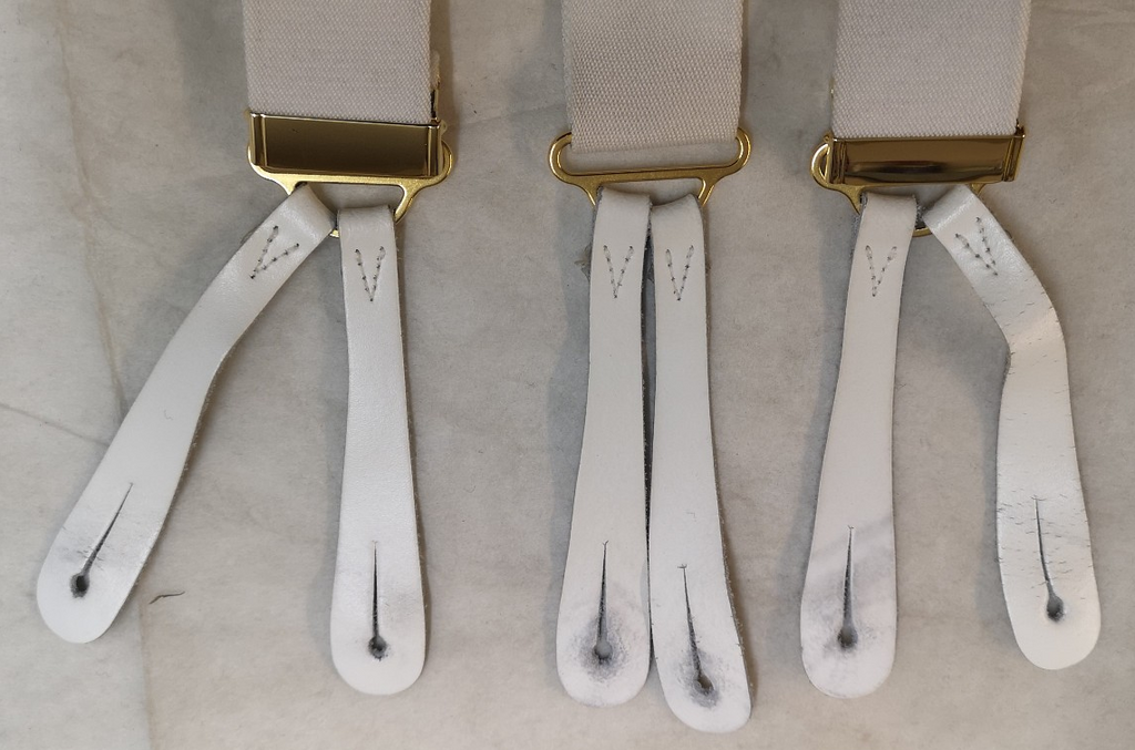 Various Clip-On / Button Elastic Braces / Suspenders Adjustable