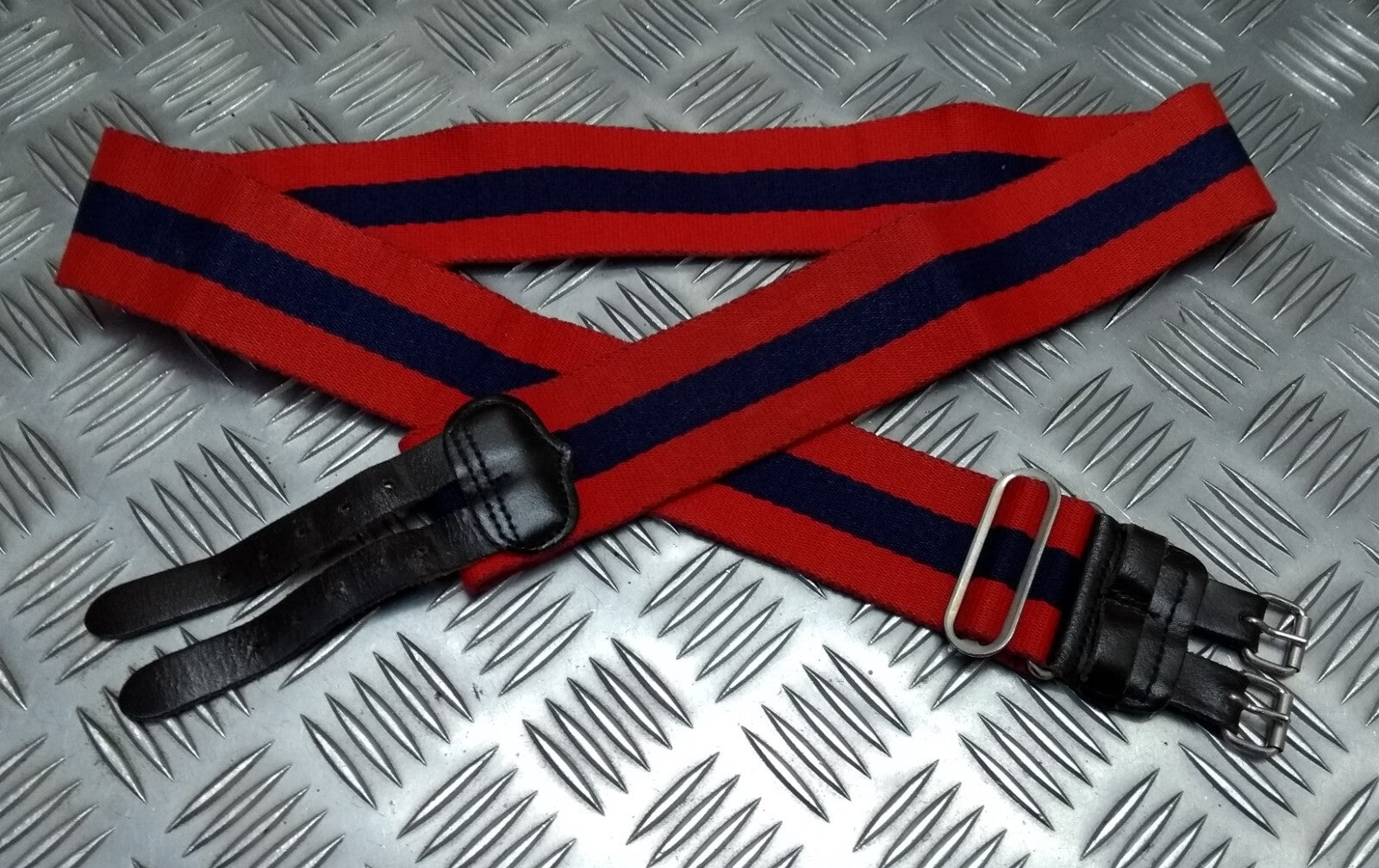 AGC Stable Belt Adjutant General's Corps with Double Leather Strap Genuine Army