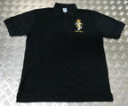 British Army REME Band Royal Electrical & Mechanical Engineers Black Polo Shirt