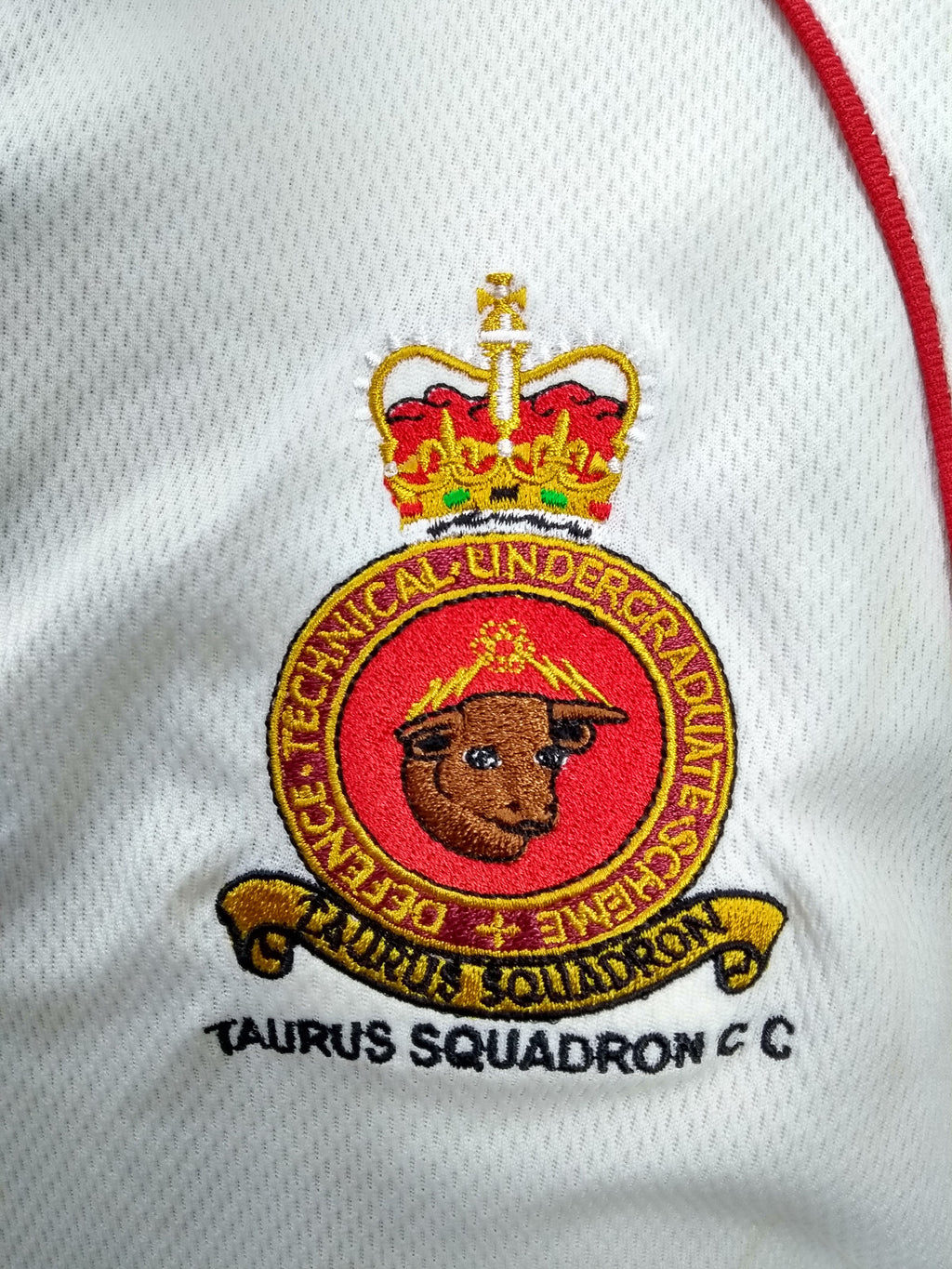 Fearnley Cricket Shirt with Taurus Squadron CC Cricket Club Medium or Large