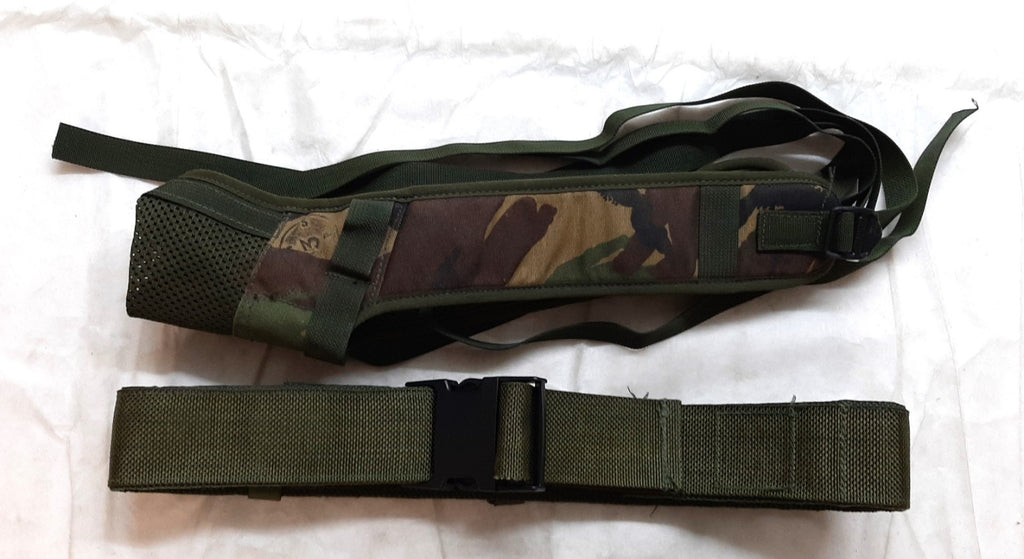 DPM Yoke & OD Green Waist Belt British Army Assault webbing Infrared Reflective