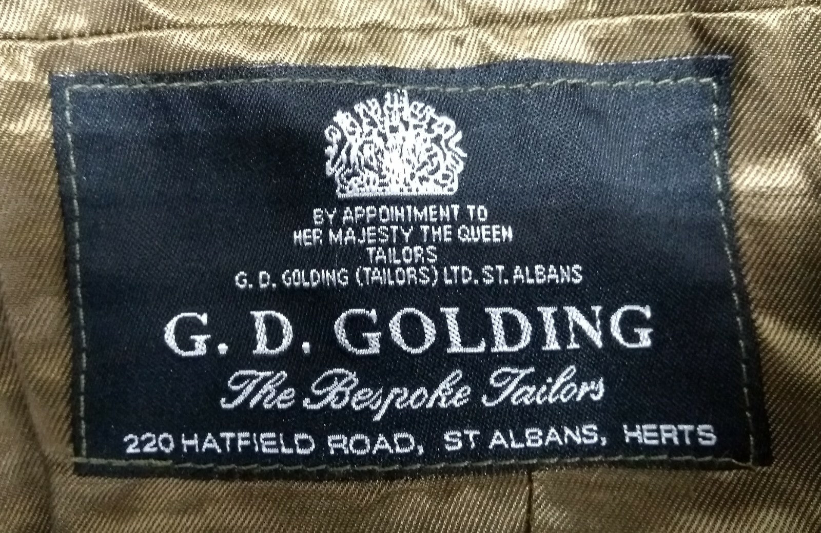 British Army No2 Dress Jacket GD Golding Fancy Dress / Costume