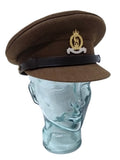 No2 Officer Hat British Army AGC adge Buttons & Chin Strap Goldings 57cm