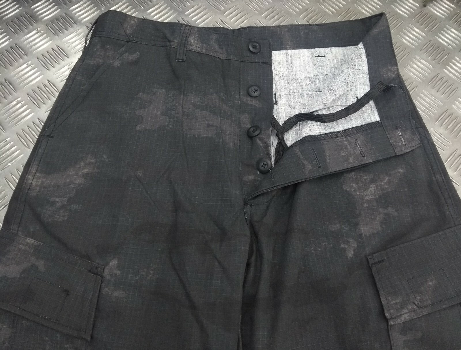 MFH Tactical Night ACU Camo Special Ops Combat Fatigue Rip Stop Trousers L/R