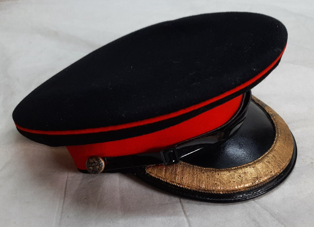 Vintage Royals Hat Officers Dress British Army Royal Hampshire Insignia Buttons
