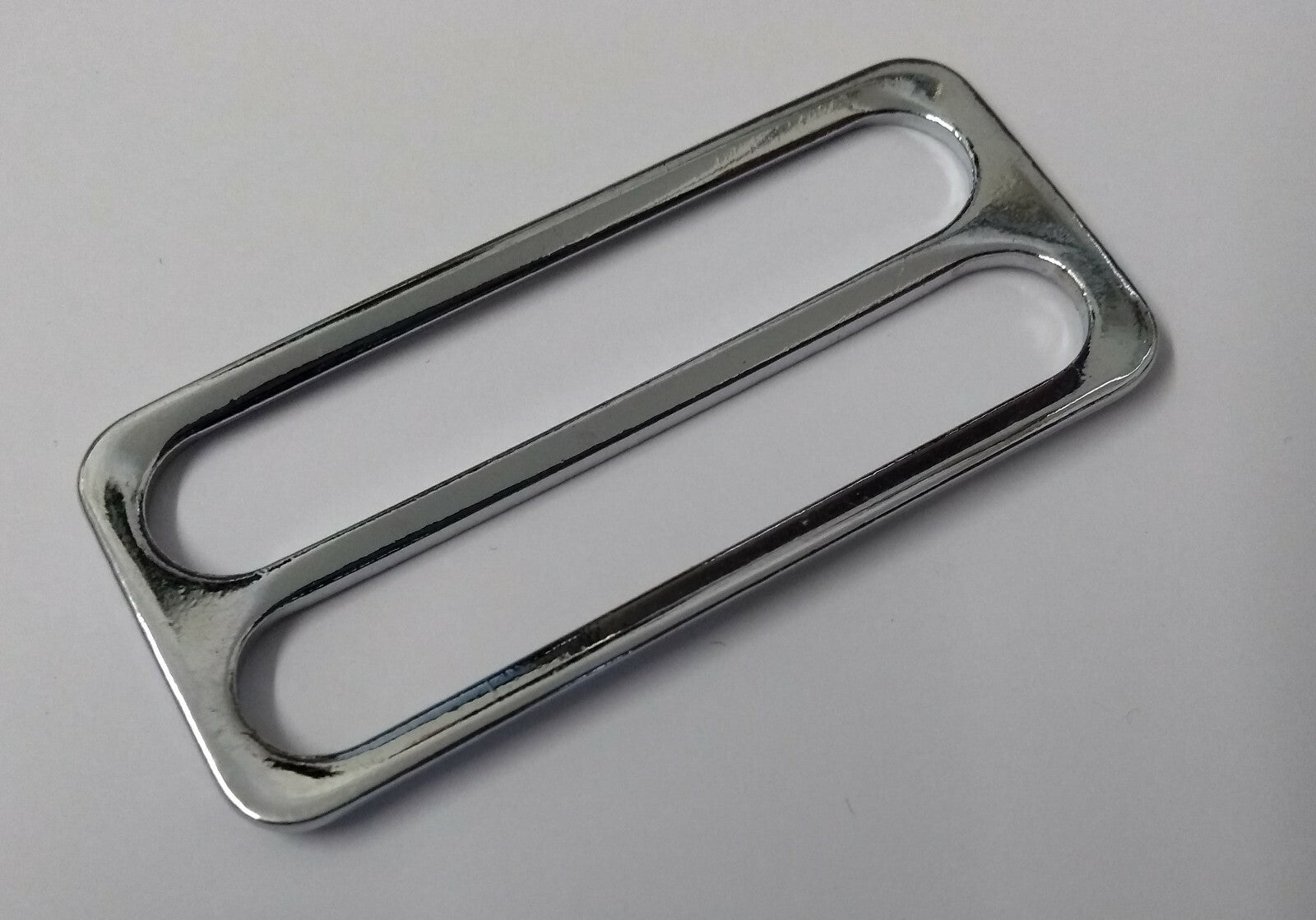 Genuine British Chrome Stable & Parade Belt Sliders Adjusters x2 STD233