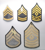 Vintage US Issued Rank Badge Chevrons Patches Various Ranks