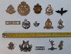 Assorted Badges, Titles Various Regimental Insignia 1 Lot of 15 Items