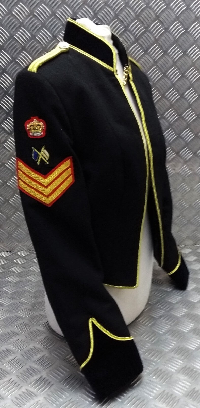 British Army RLC Mess Jacket Mess Dress Female Version 3 Bar Chevron
