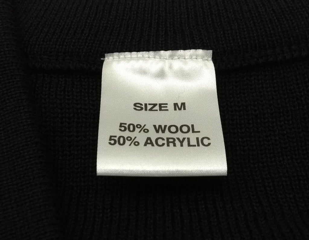 British Navy V-Neck Jumper Pullover Faulty Size Medium