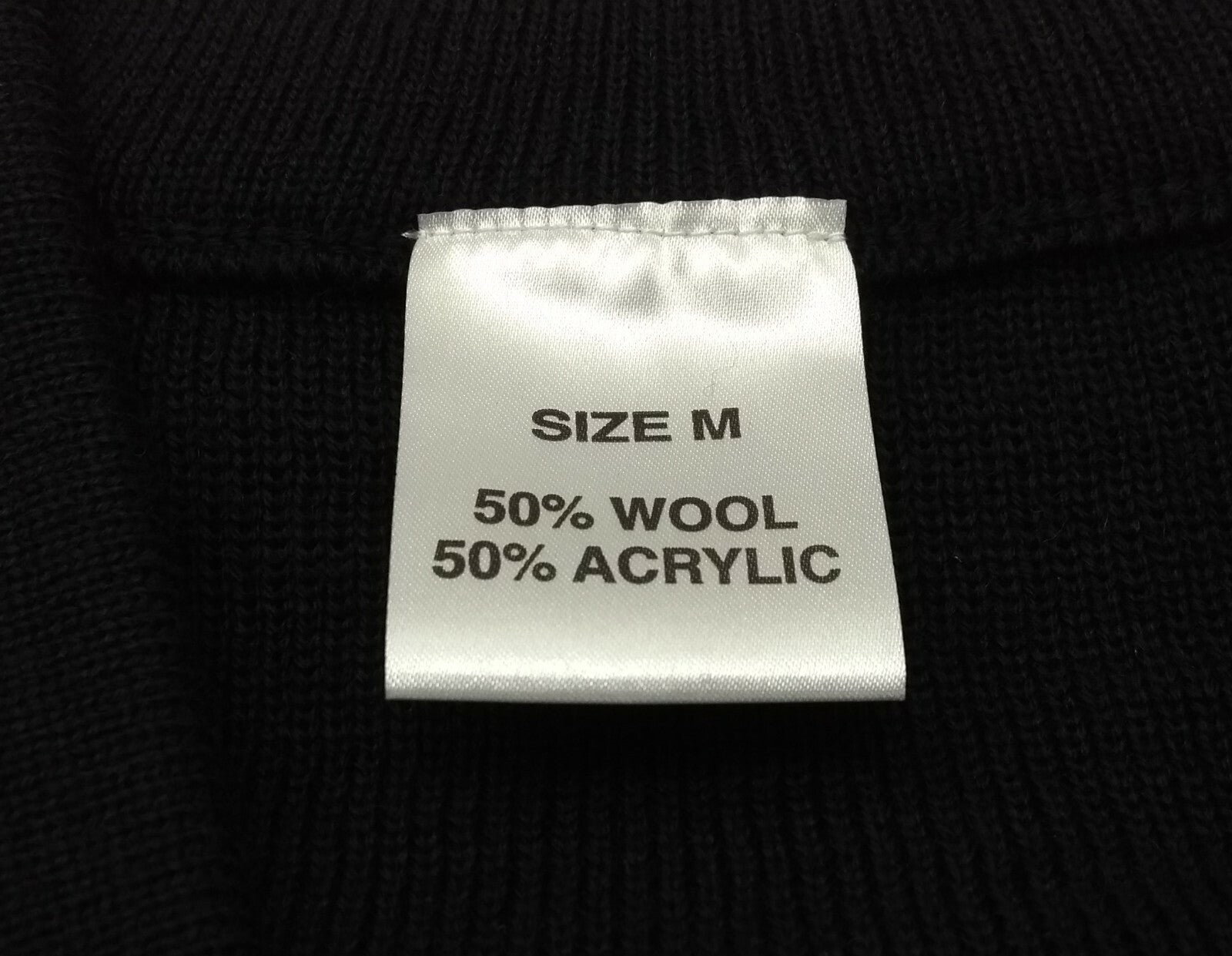 British Navy V-Neck Jumper Pullover Faulty Size Medium