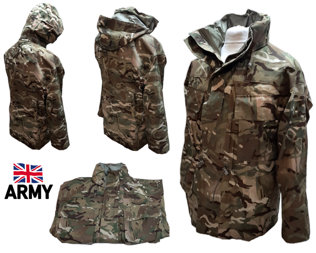 MTP Smock British Forces MultiCam MVP Petroleum Protective IRR Hooded Jacket