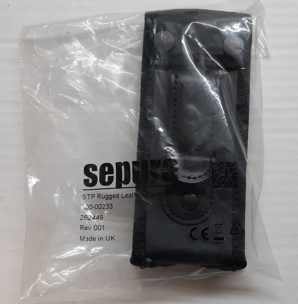Sepura Radio Holder STP Leather Case Communications Device Carrier UK Forces