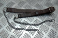 Vintage Sporran Strap Leather With Chains World War Two Pattern Unissued NOS S