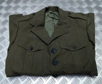 Vintage US MC Jacket Wool Serge United States Marine Green Tunic No Belt