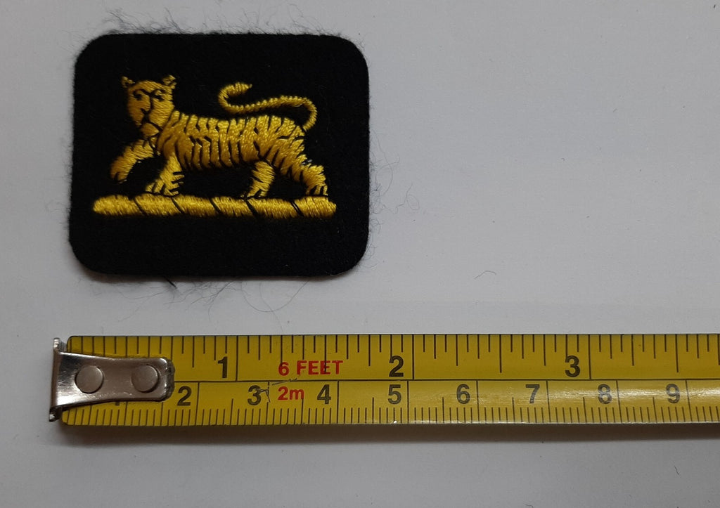 PWRR Tiger Badge British Army Dress Patch Princess of Wales's Royal Regiment