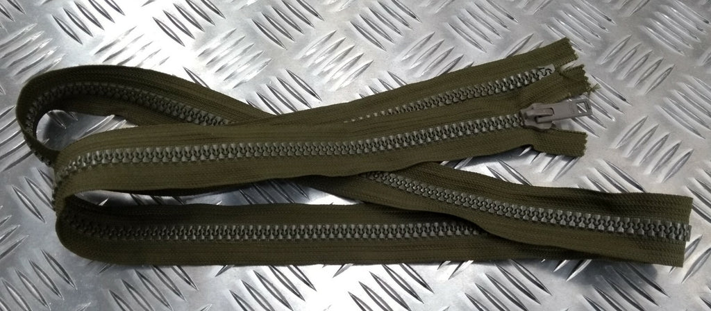 139cm Closed End Green Heavy Duty Zip Zipper