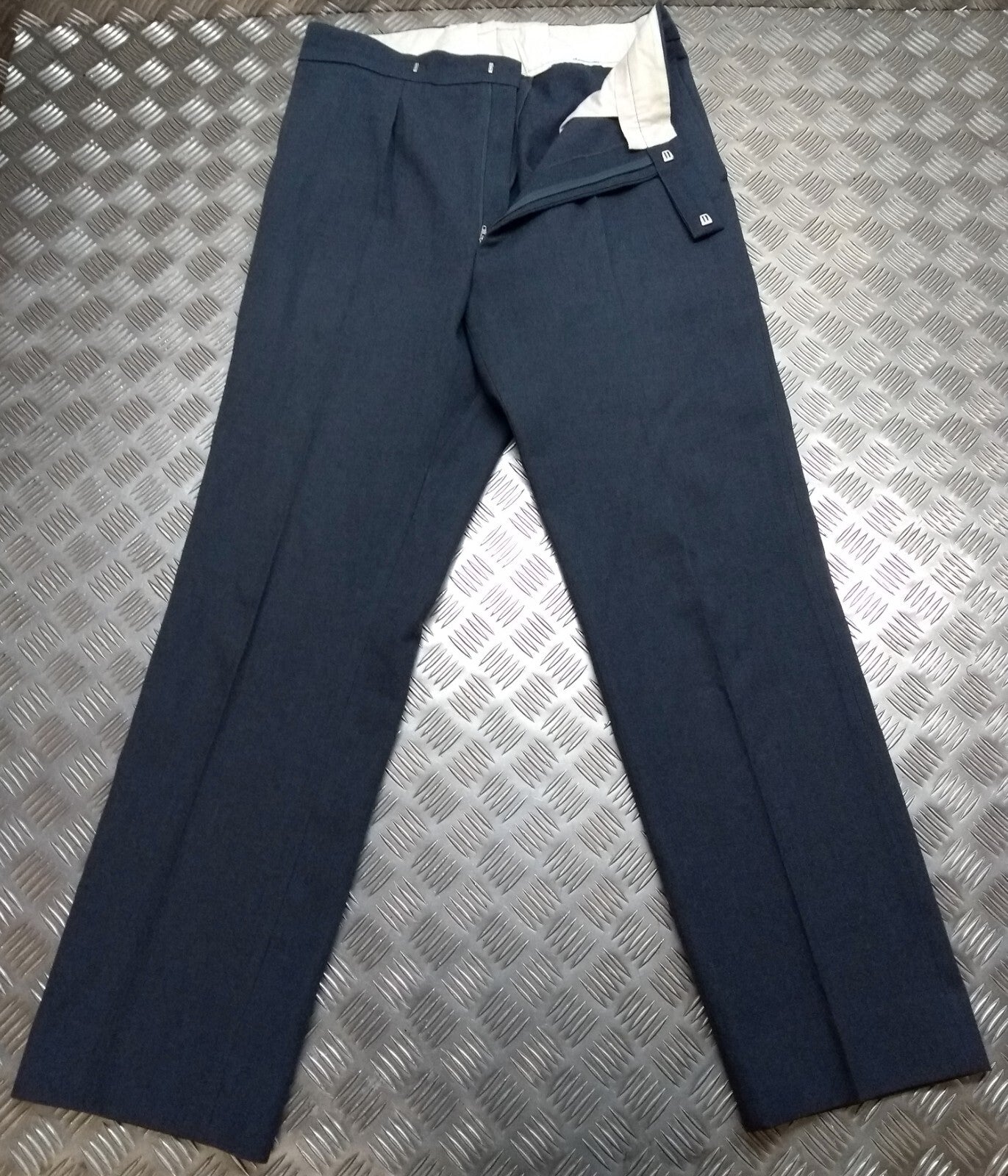 Vintage RAF Royal Air Force Trouser A/F Blue Older Dress Pattern W35"Long