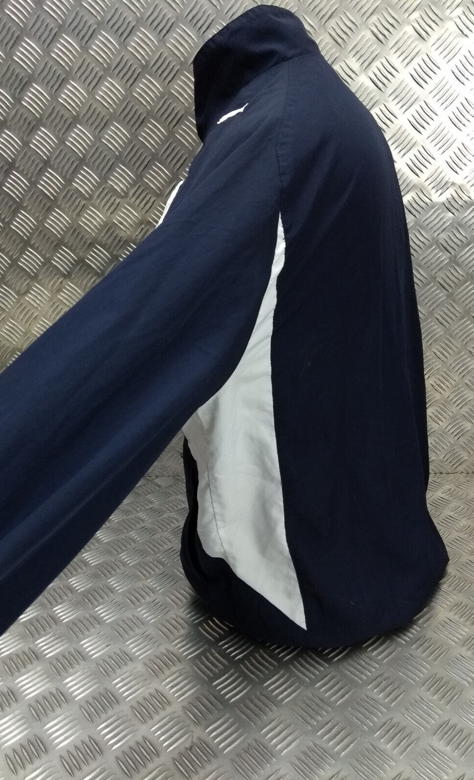 PowerCat 5.10 Woven Jacket Navy Blue with Physical Education Embroidered Badge