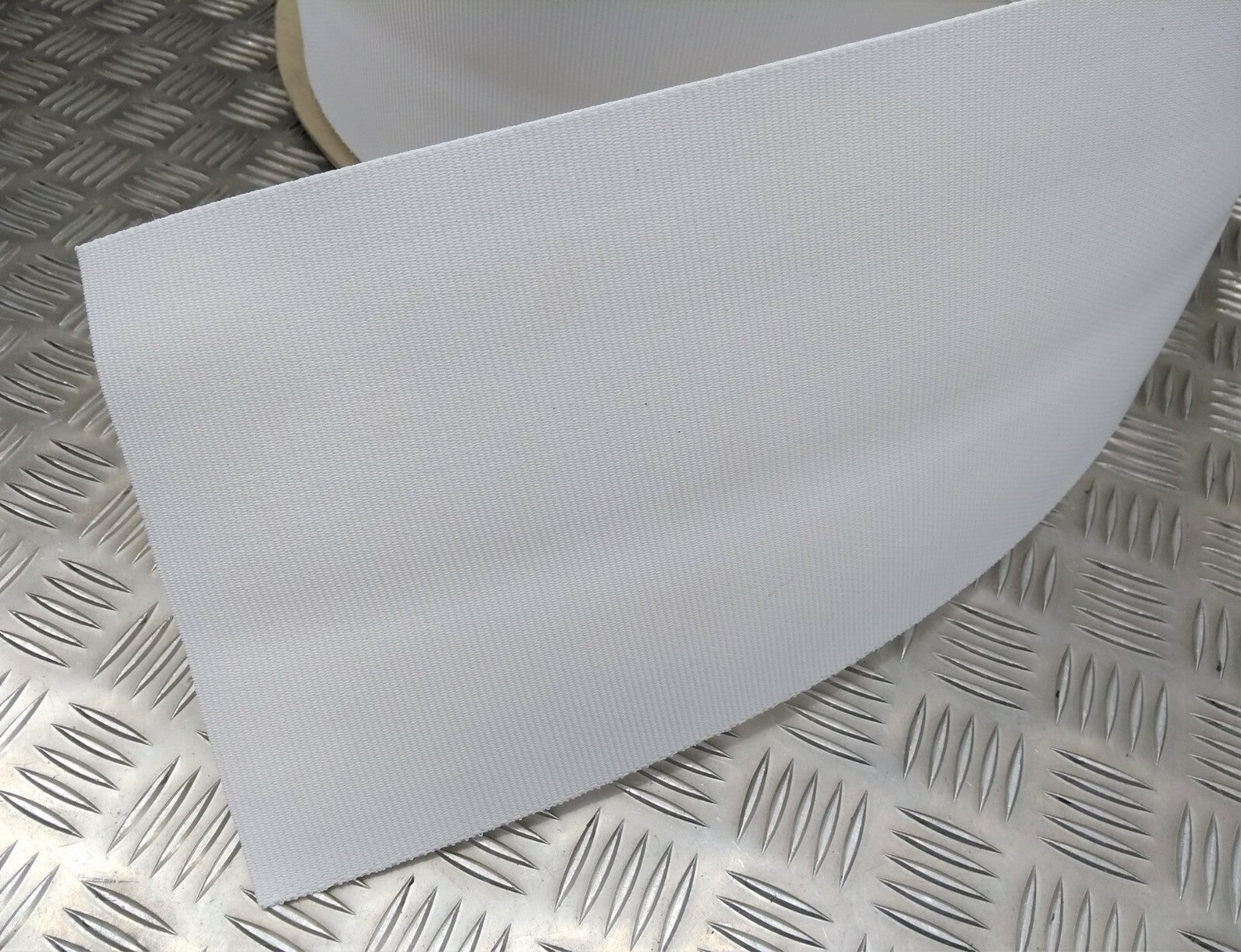 Genuine British Ceremonial White Gaiter Courlene Nylon Material Wide