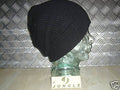Black Knitted Beanie Hat / Watch Cap / Woolly Hat - One size - NEW