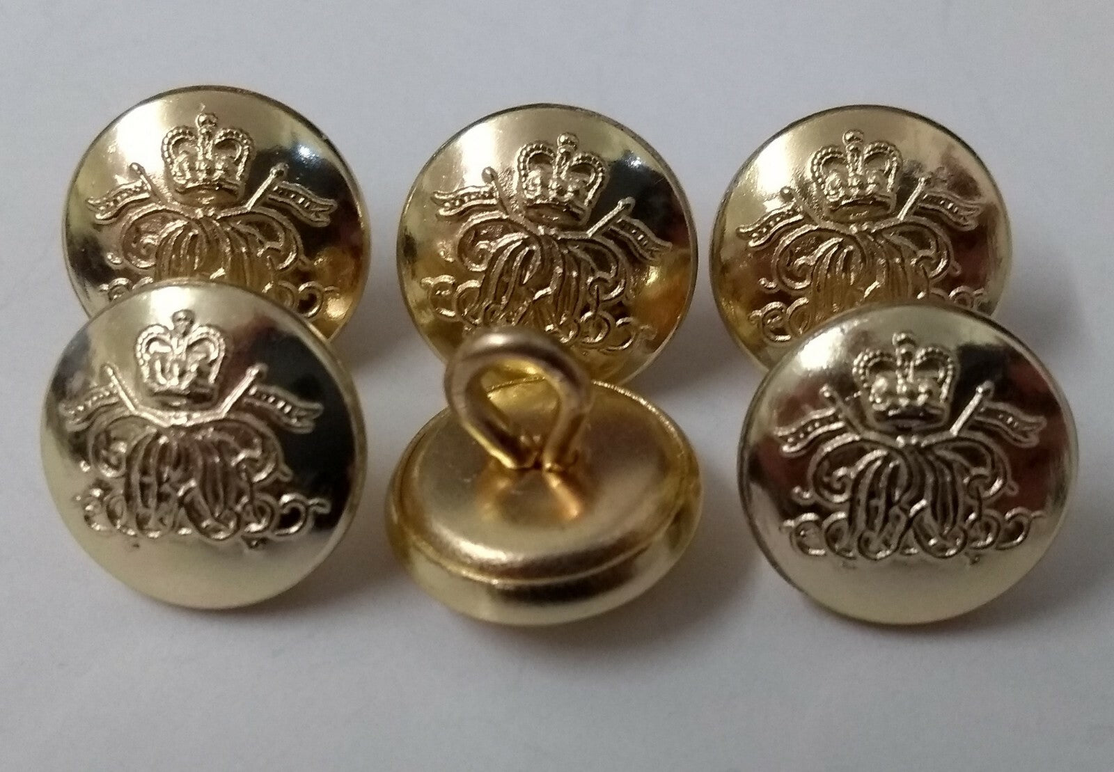 Genuine British Army Issue The 9th/12th Royal Lancers Buttons 30L