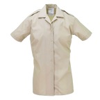 British Army FAD FAWN Shirt Blouse Woman's No2 Dress With Patches / Badges
