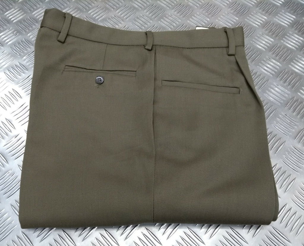 Italian Army Style Dress Trousers Size 35" - NEW