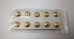 Trinidad and Tobago Ringed 12mm X 10 Buttons V5X