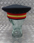 Abu Dhabi Hat UAE Insignia Buttons & Black Chinstrap Officers Hat No Badge 56cm