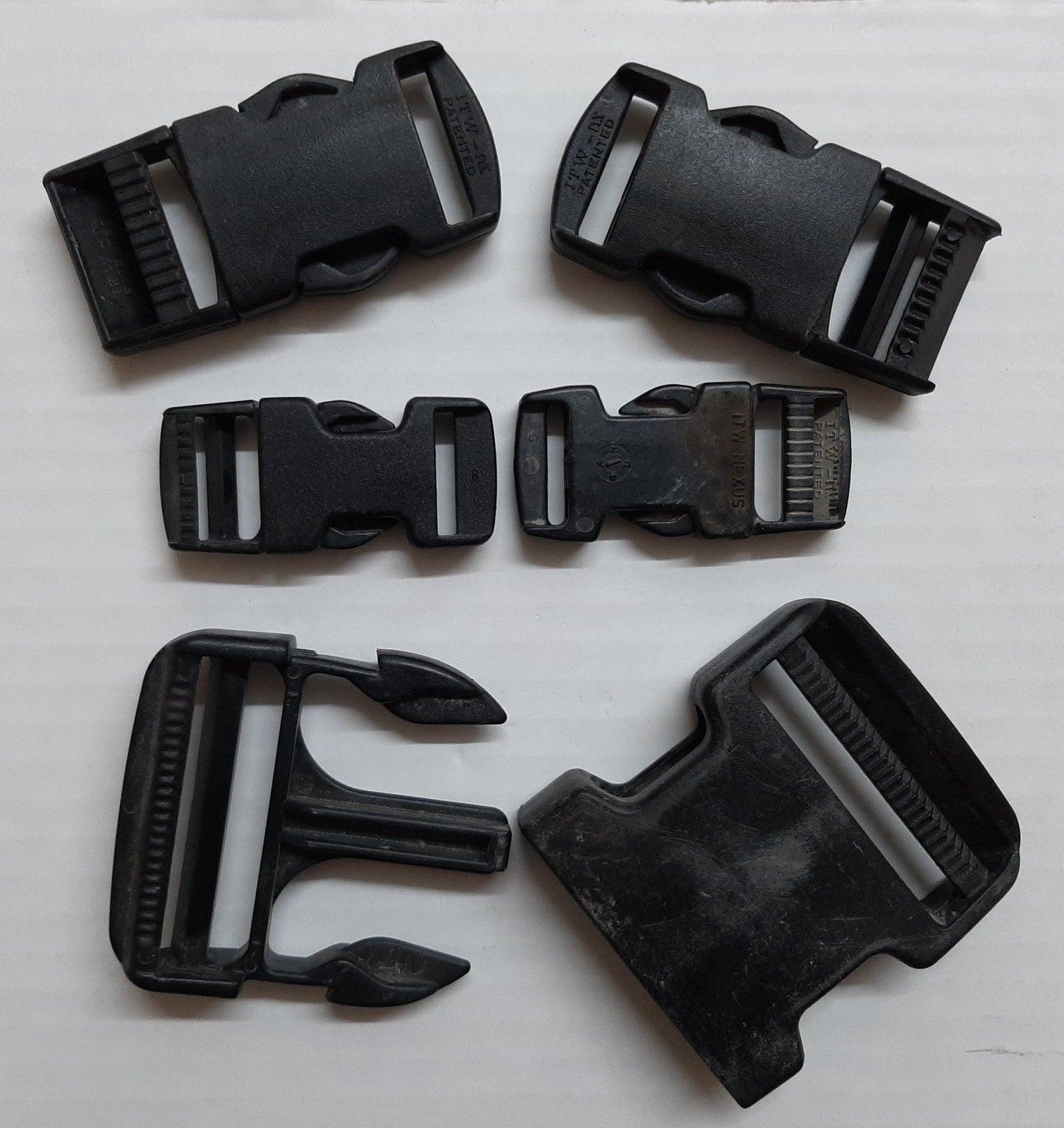 Webbing Q/R Buckle British Army Soldier 95/2000+ Quick Release Fasteners X 5