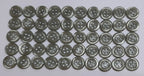 Buttons 50 Vintage 4 Hole for Dress Shirts Pearlesque Light Green 11.2mm NOS