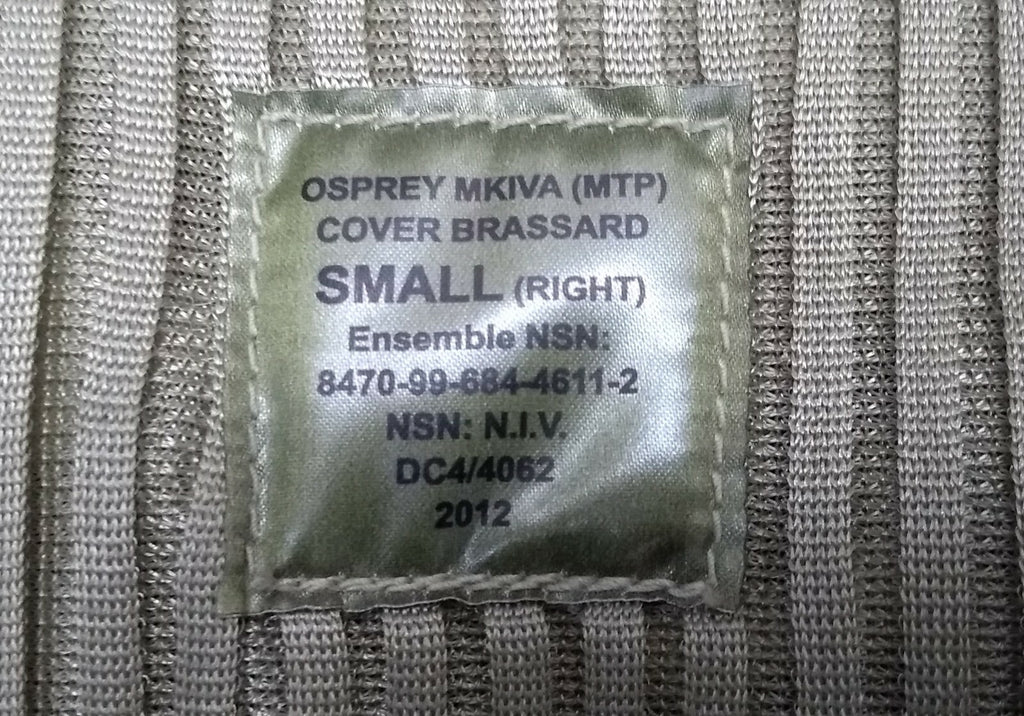 MTP Brassard Osprey Cover Carrier British Issue MultiCam MKIVA 1 Pair - NEW