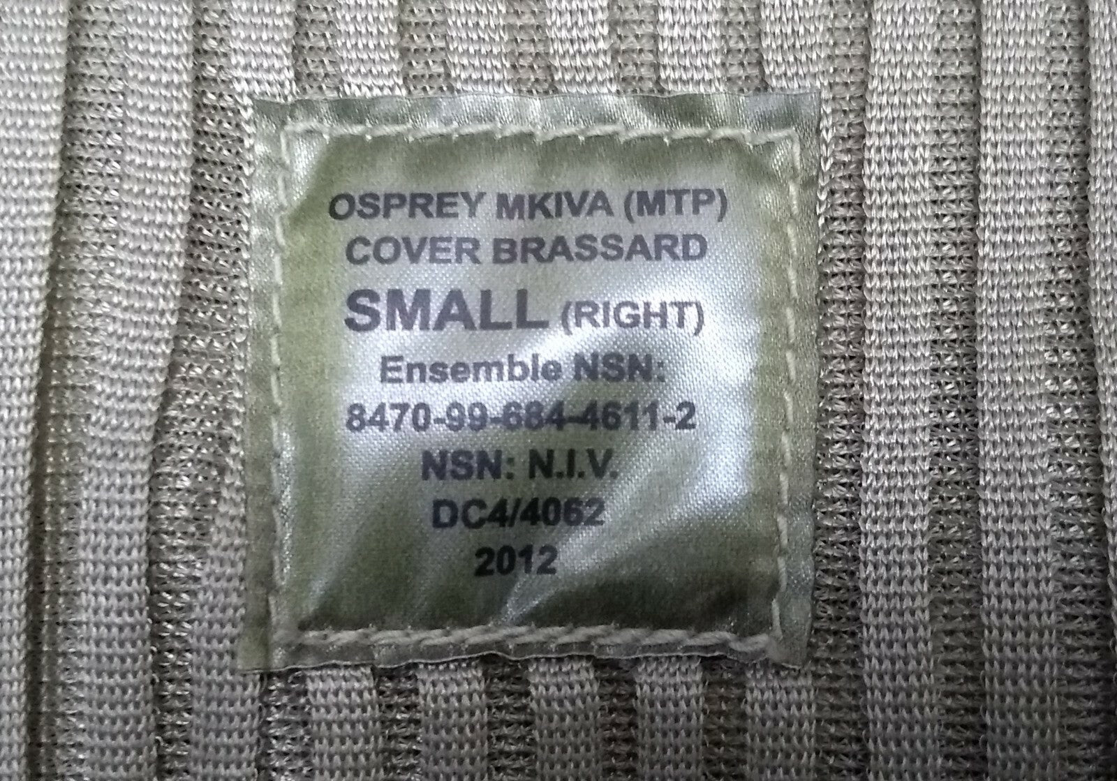 MTP Brassard Osprey Cover Carrier British Issue MultiCam MKIVA 1 Pair - NEW