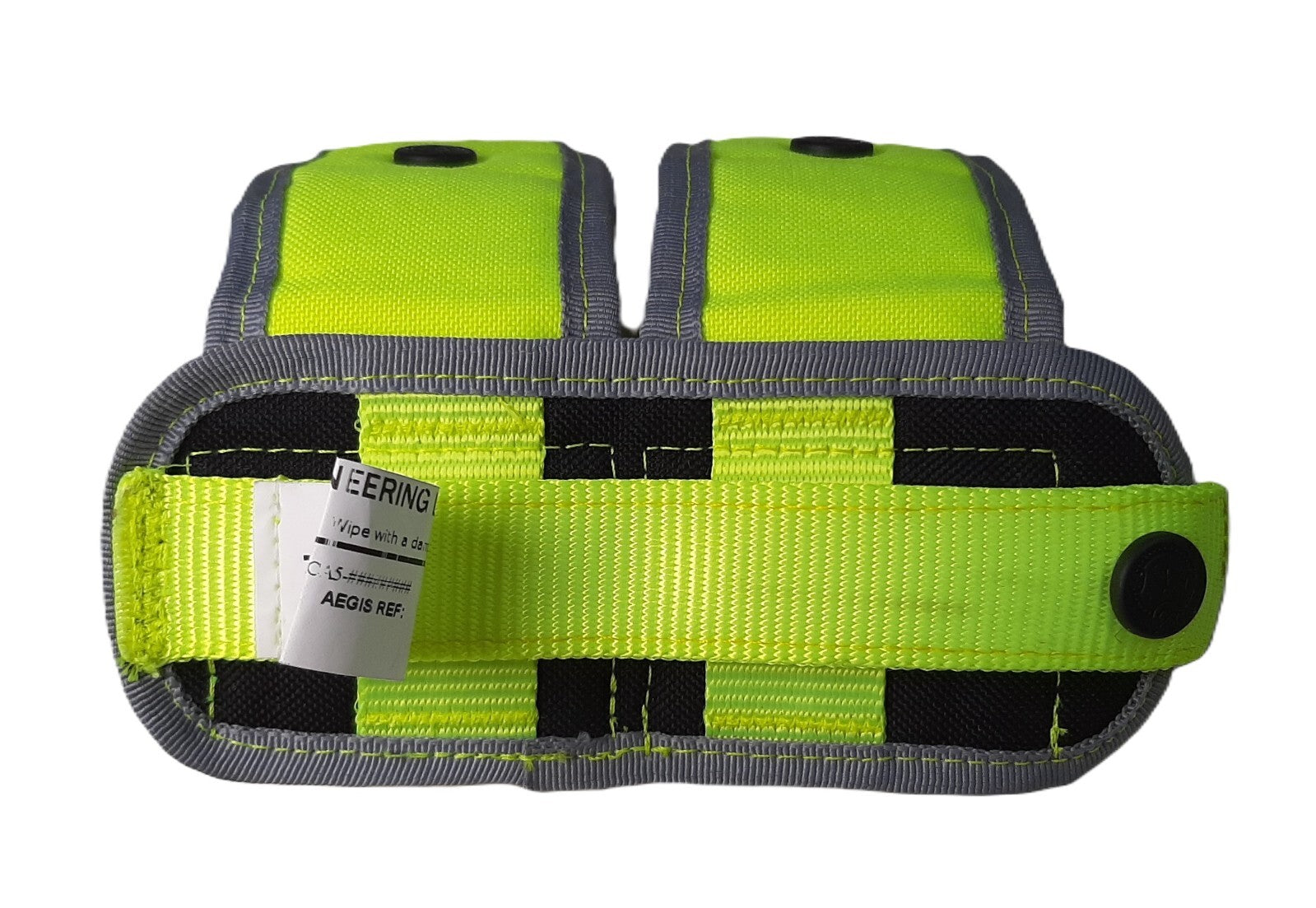 Cartridge Head Holder "Aegis" / "Safariland" Hi Viz Small Double Molle Pouch X2
