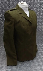 No2 Dress Jacket Woman's Old Pattern Khaki/Green No Buttons.