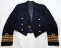 Navy Mess Jacket Cap Rank Curls British Naval 50s Pattern Ofc Dress RN