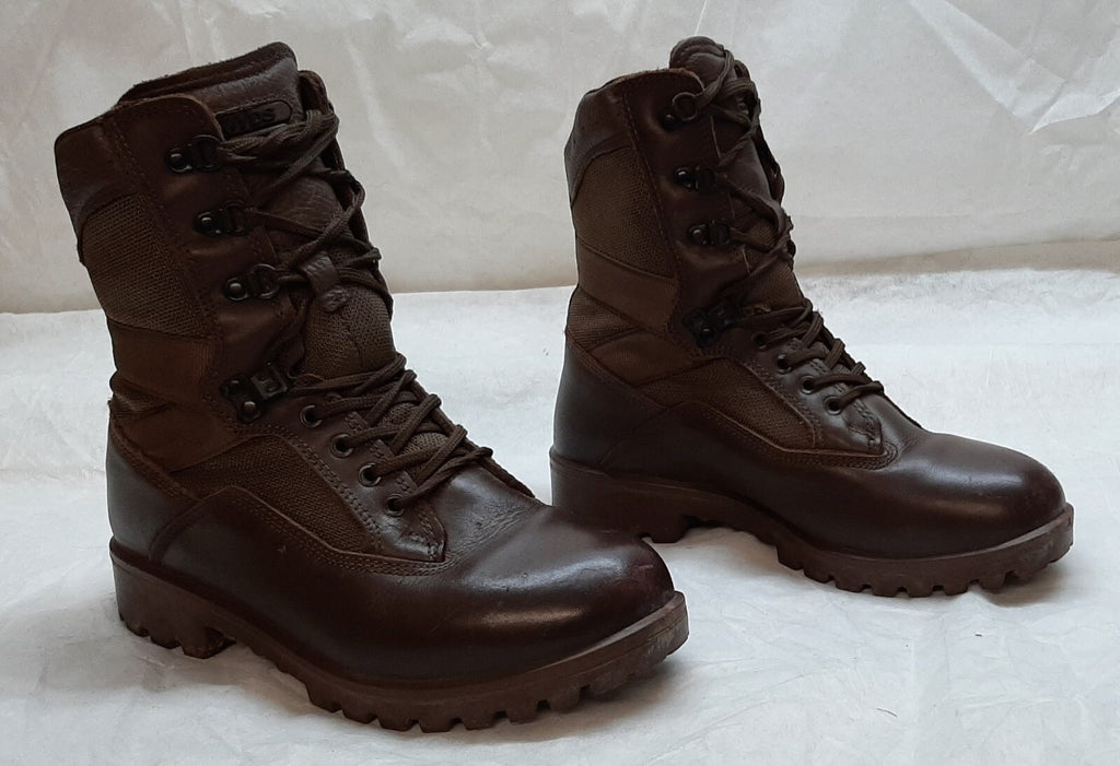 Army Brown Boots British Female By YDS "Kestrel" Combat / Patrol UK 7