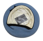 AAC Blue Beret Goldings Army Pattern 100% Wool / Silky Lining & Petersham Trim