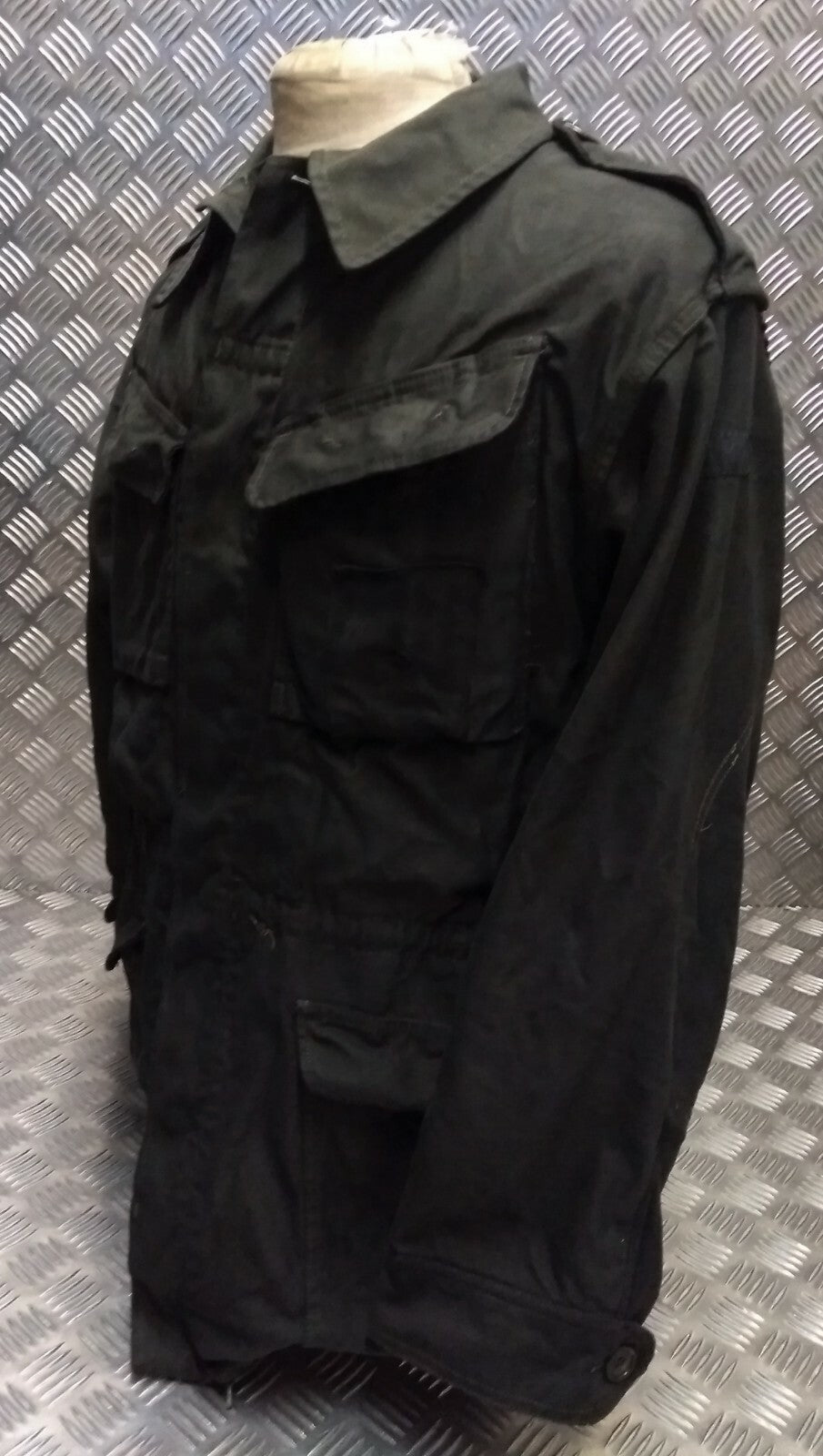 Genuine Vintage Combat Jacket Distressed Unique Look Overdyed 1960s