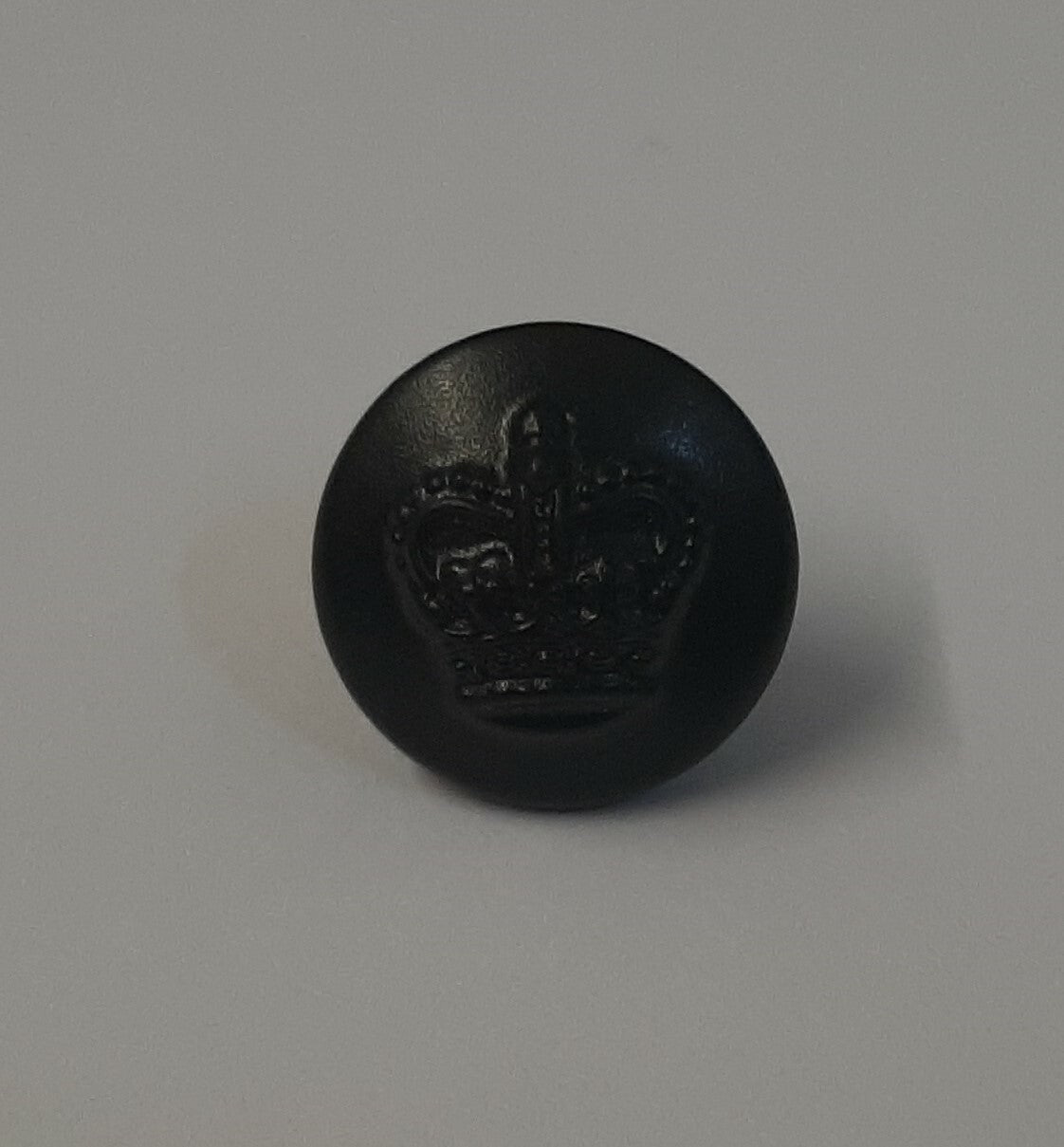 Genuine British Issue Royal Crown Plain Border Buttons 2 Pairs ASBT296